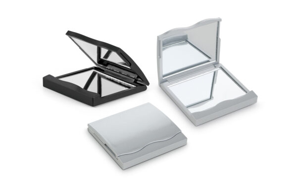 Espejo cuadrado plástico