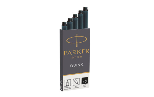 Repuesto Cartuchos Pluma Parker tinta negra